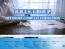 Tablet Screenshot of bris-group.com